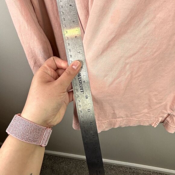 PINK Victorias Secret‎ baby pink pullover size large - Picture 3 of 7